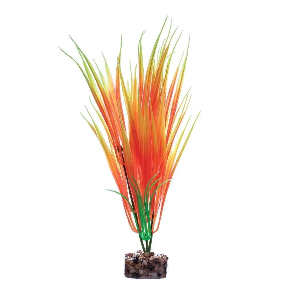 GloFish Aquarium Plant Orange & Yellow